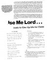 Use Me Lord - Stewardship